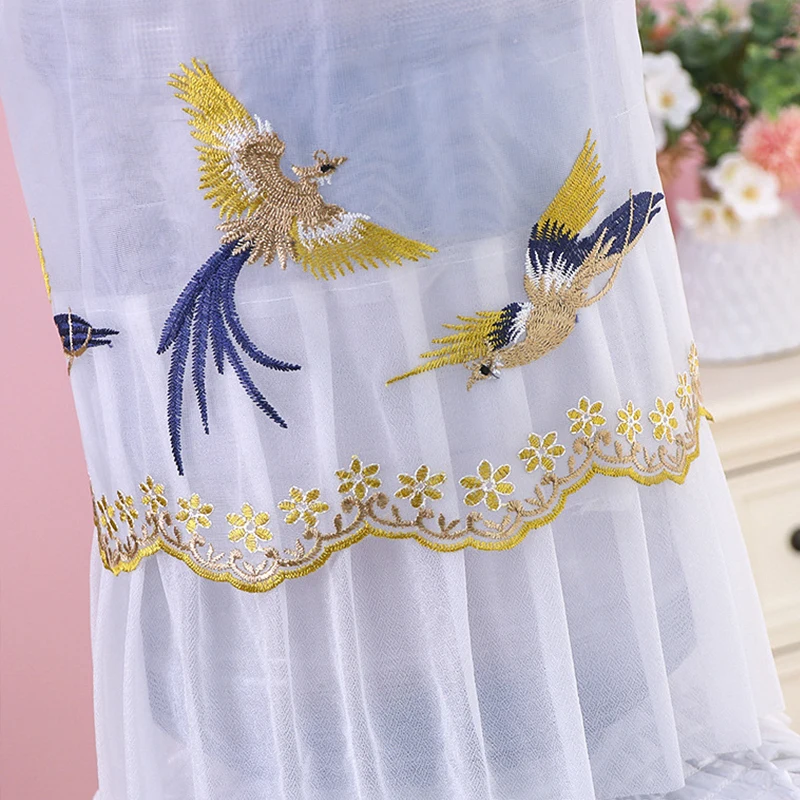 2Pcs Set Water Dispenser Cover Lace Embroidery Water Cooler Case Protector Dustproof Drum Cover Bottle Bucket Sleeve