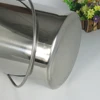 6L/12L/20L Bucket with Lid & Handle Water Storage Pail Metal Milking Bucket Stainless Steel Extra Thick 2