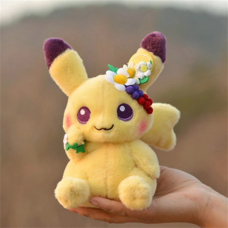 Seasonal Celebrations: Pikachu & Eevee Sweet Days Plush - 7 ¼ In.