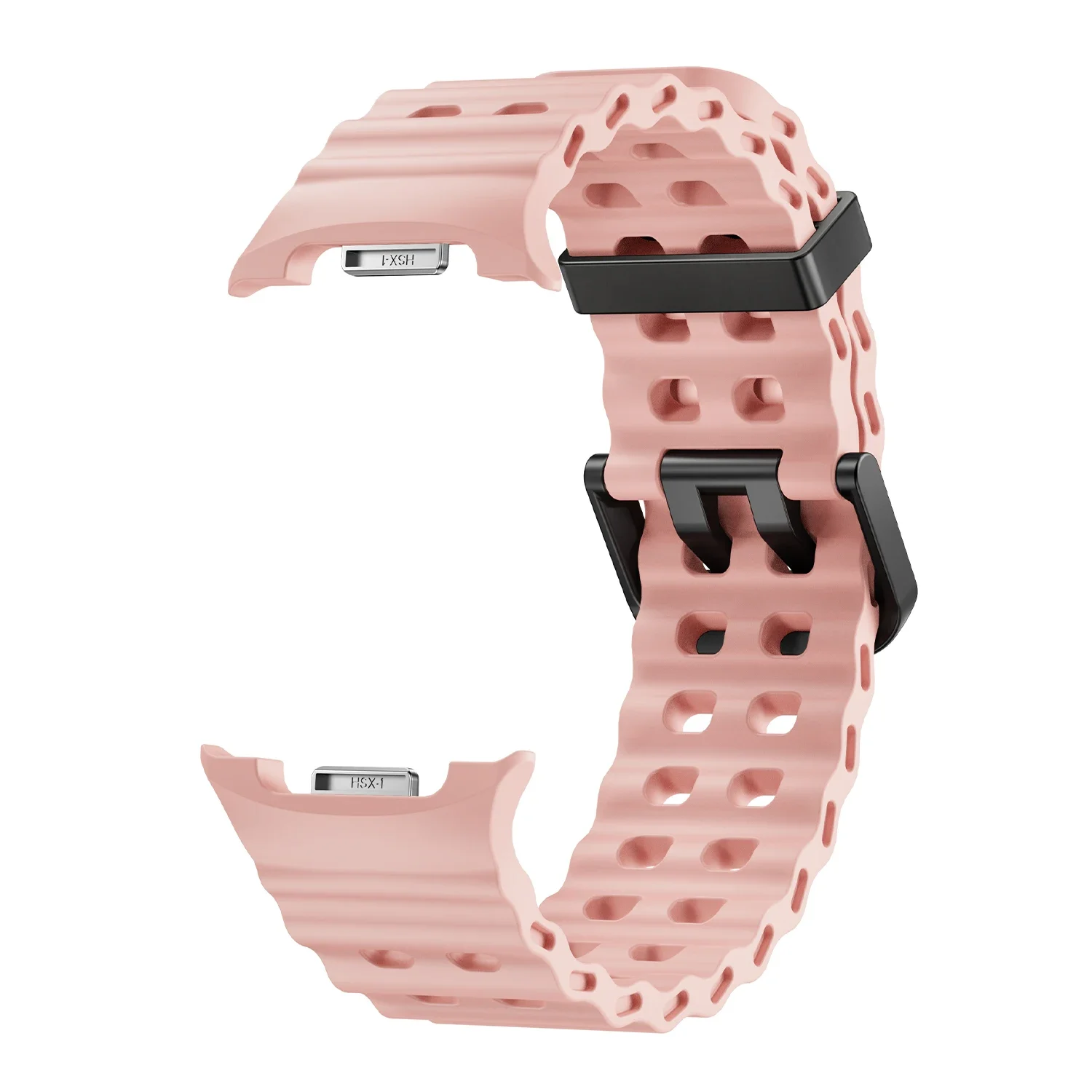 Elastic Silicone Sport Band for Galaxy Watch - Marine Blue Strap