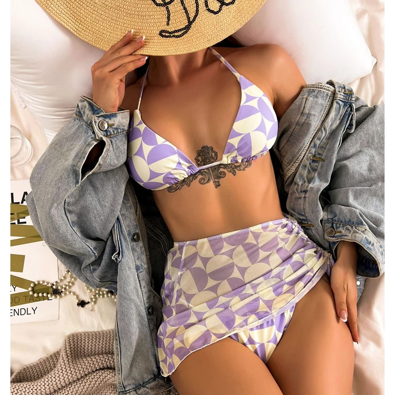 

Women Sexy One Piece Swimsuits Monokini Plunge V Neck Leaves Print Padded Brazilian Tummy Control Beachwear Slimming Bathsuit