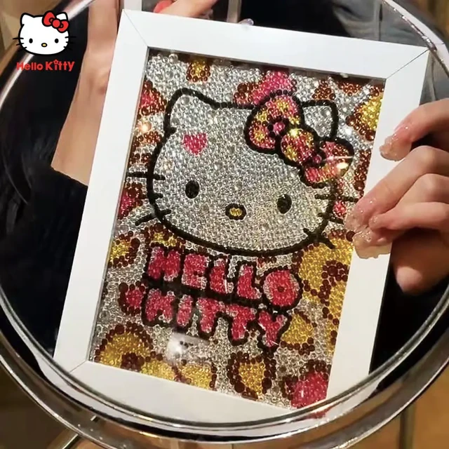 AB Diamond Painting - Full Round - Hello Kitty(45*55cm)-1110695.01