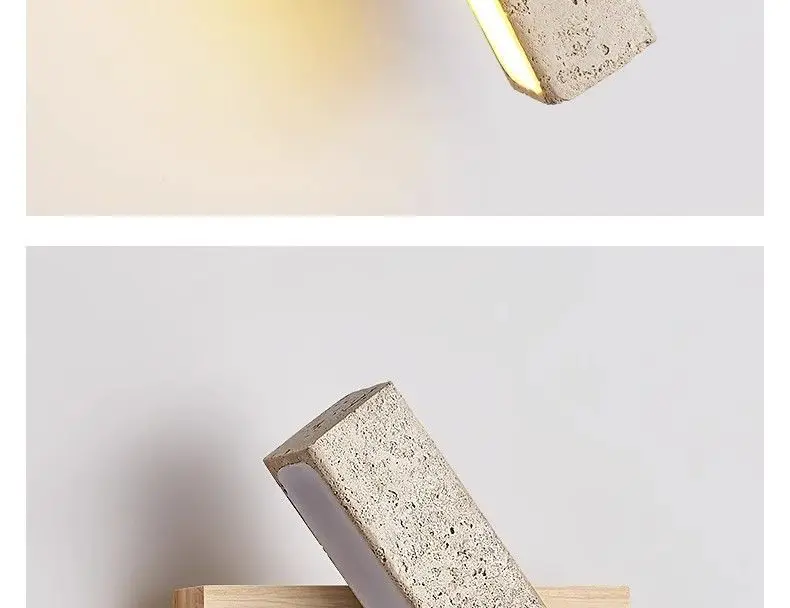 Natural Stone Wall Lamp Sconce image 11
