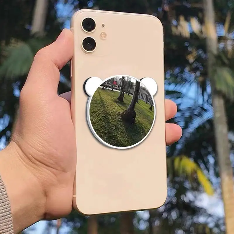 휴대폰 후면 셀카 유리, 마그네틱 휴대폰 메이크업 유리, 셀카, 브이로그, 비디오 녹화, 셀카 모니터 화면 유리