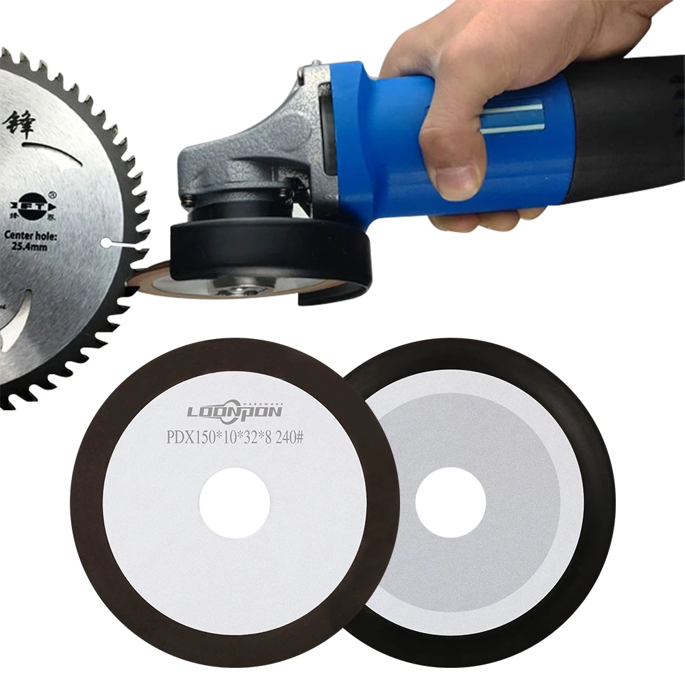 Diamond Grinding Disc 75mm 3inch 150 Grit Sharpening Diamond Wheel for Tungsten Steel Milling Tool Carbide Metal 1Pc grinding disc abrasive wheel grinding wheel