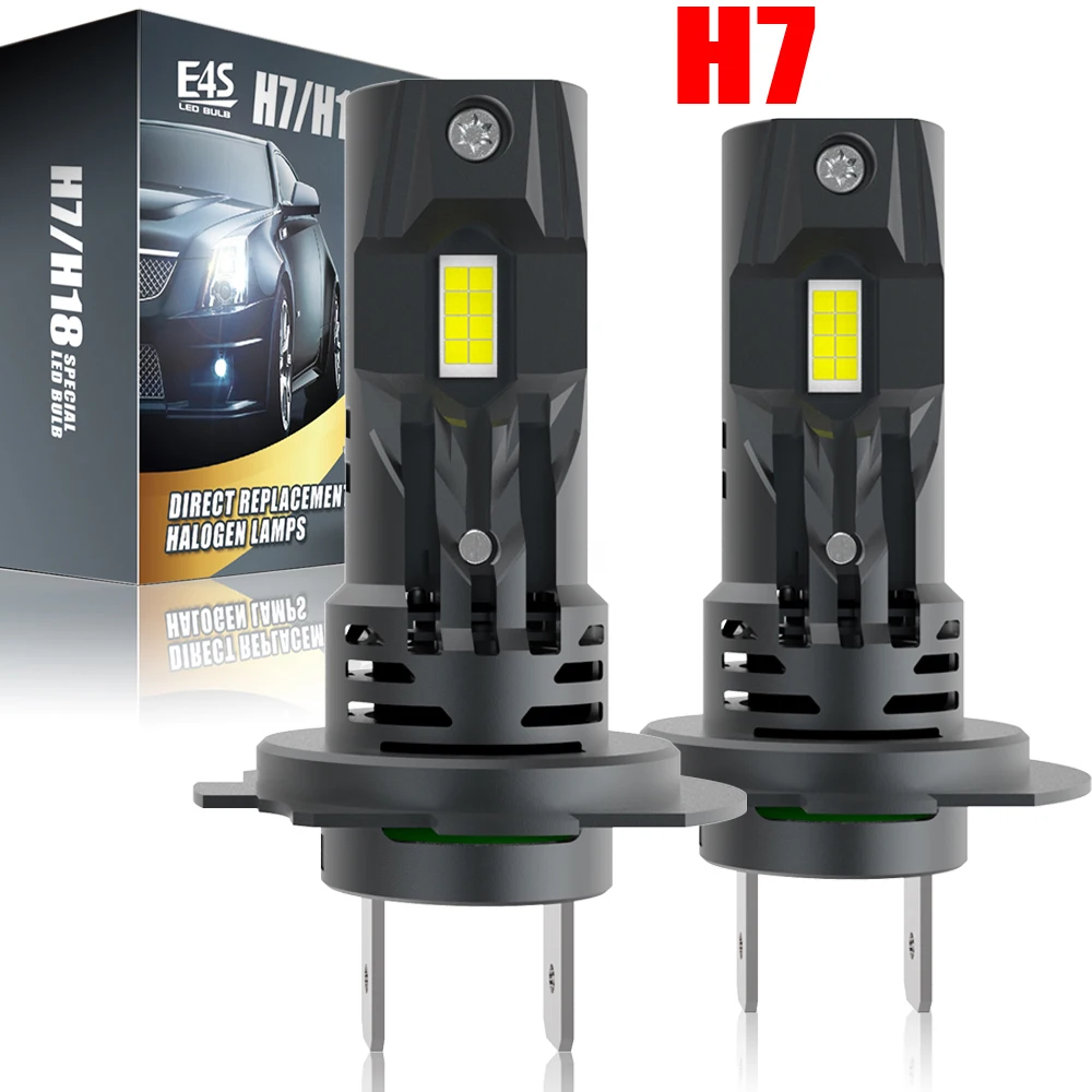 2X H7 PX26D LED 캔버스 노 에러 헤드라이트 12V 55W 전구 제논 60..