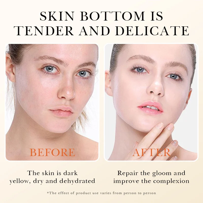 2Box Facial Whitening Serum Yeast Freeze-Dried Power Set Shrink Pores Moisturizing Brighten Skin Care Anti Aging Peptide Essence