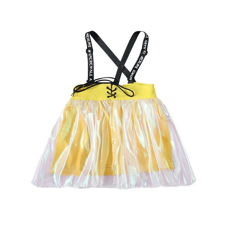 Girl Jazz Dance Costume Children Street Hip hop modern dance performance Jazz Stage cheerleading Costume dreadlocks for Girls