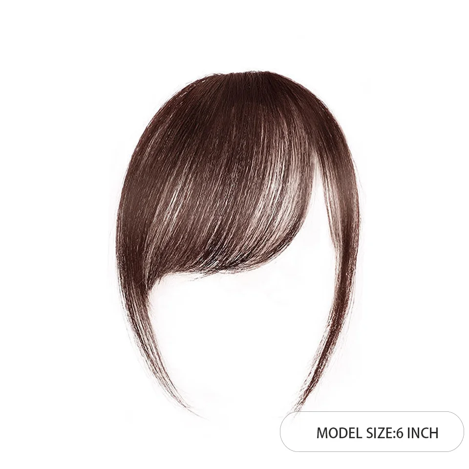 LUPU Synthetic Bangs Wig Hairpin Oblique Side Bangs Natural Forehead Fake Bangs Seamless Thin Head Wig Hair Piecesfor Women