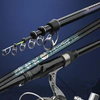 Float Fishing   Rocky Fishing Rod 2.7m 3.6m 3.9m 4.5m 5.4m Large Guide Ring Spinning Remote Throw Fishing Rod Carp Fishing 1