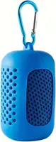 1Pack Quick-Dry Cooling Towel - Polyester Sports Towel with Ice Silk Tech, 23.62 * 11.81 Inches, Non-Slip Gym Towel for Running, Yoga, Tennis - Includes Carry Pouch & Machine Washable（Blue）