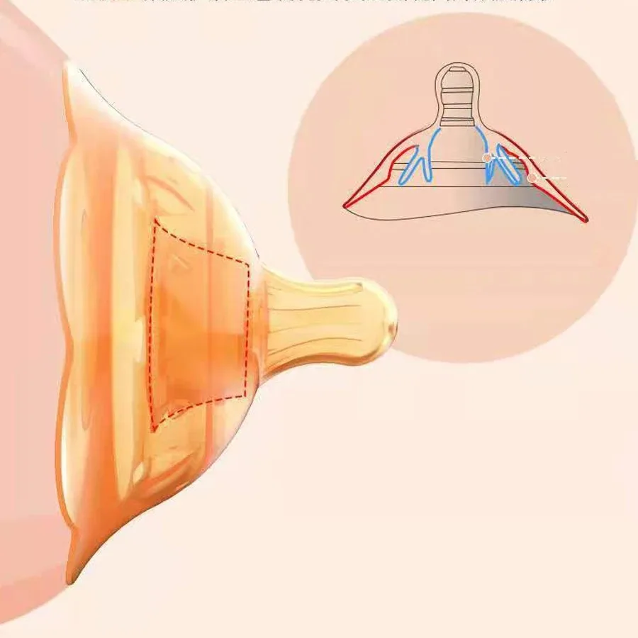 Silicone Nipple Protectors Inverted Nipples Corrector Breastfeeding Nipple Protection Cover Nanosilver Mother Nipple Shield 3