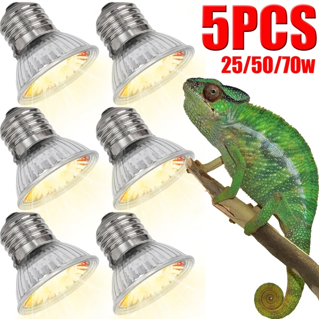 5/1Pc Reptile Pet Heating Lamp Tortoise Lizard Basking Lamp E27 Chameleon Snake Turtle Promoting Growth UVB Sunlight 25W 50W 75W 5/1Pc Reptile Pet Heating Lamp Tortoise Lizard Basking Lamp E27 Chameleon Snake Turtle Promoting Growth UVB Sunlight 25W 50W 75W