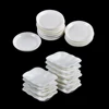 10Pcs/set Durable Mini Food White Dishes Tableware Miniature Doll House Accessories Dollhouse Trays Plates Doll Kitchen Toys 4