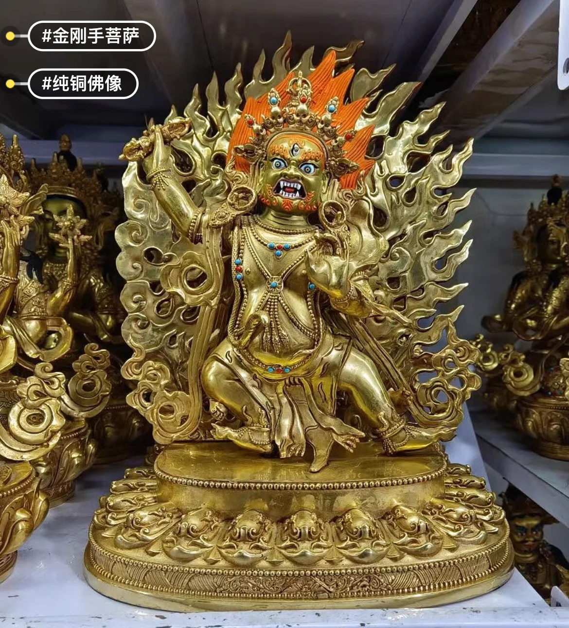 銅製品 仏塔 仏教の宝物 置物-