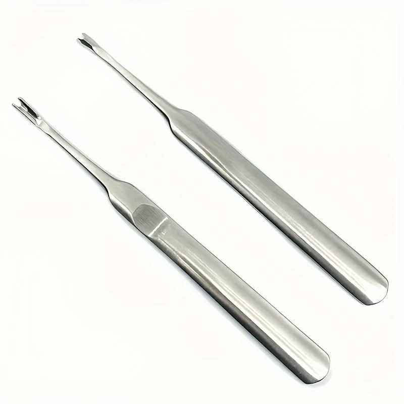 Manicure Tools Cuticle Remover Dead Skin Pusher Surgical Grade Stainless Steel Nail Art Scraper Nail Cleaner Trimmer