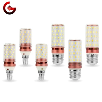 1/2/4pcs 6W 8W LED 옥수수 전구 E27 E14 전구 60/80LED SMD2835 220V 110V LED 램프 홈 인테리어 샹들리에 촛불