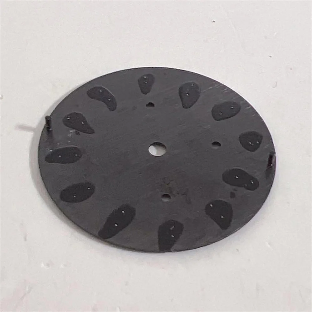 29.5mm Watch Dial for VK63 Movement Green Luminous Watch Face Black/Blue/Green/Coffee Dial Accessories