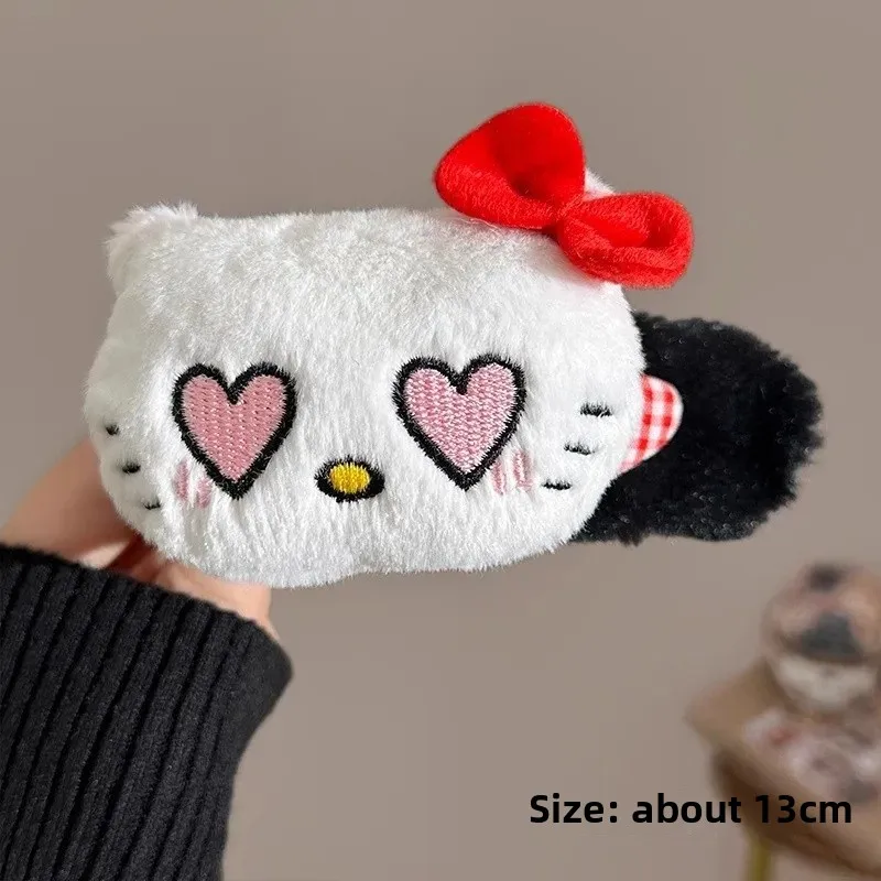Love Cat plush duckbill clip