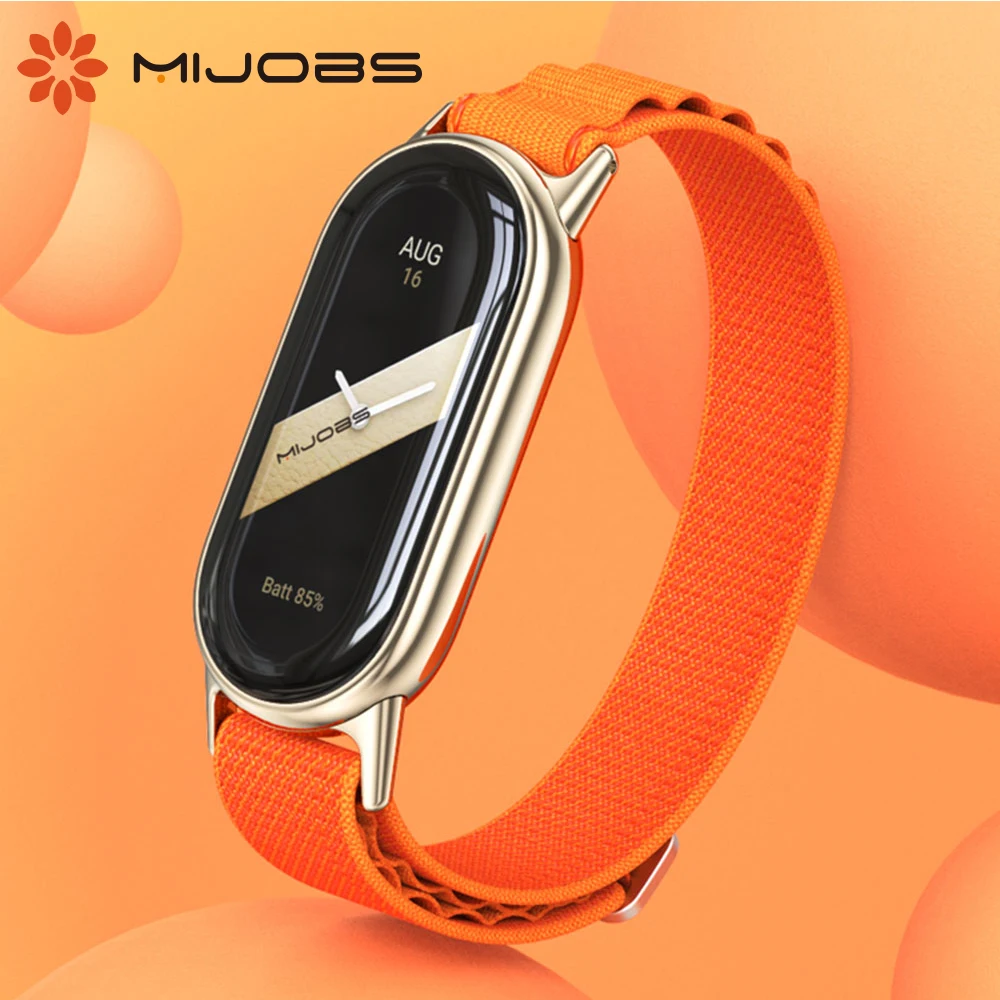 Pulseira de Nylon para mi Band Pulseira Inteligente Nfc Smart Ver Band para Xiaomi Smart Band Strap Miband Correa
