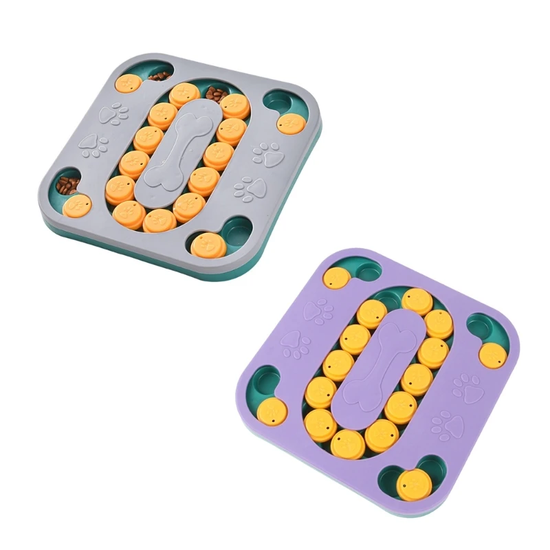 

Treat Dog Toy Interactive Puzzle Toy Dispenser for Funny Feeding