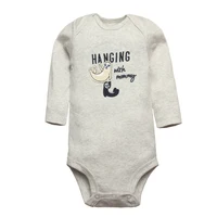 6PCS Baby Girl Clothes 2023 Unisex 100% Cotton Baby Bodysuits Long Sleeves Newborn Baby Boy Jumpsuit infantil Clothing Ropa Bebe 6