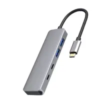 

TYPE C HUB Dual USB3.2 Dual PD2.0 Hub Metal Adapter High Speed ​​Data Transmission USB-C Hub Adapter