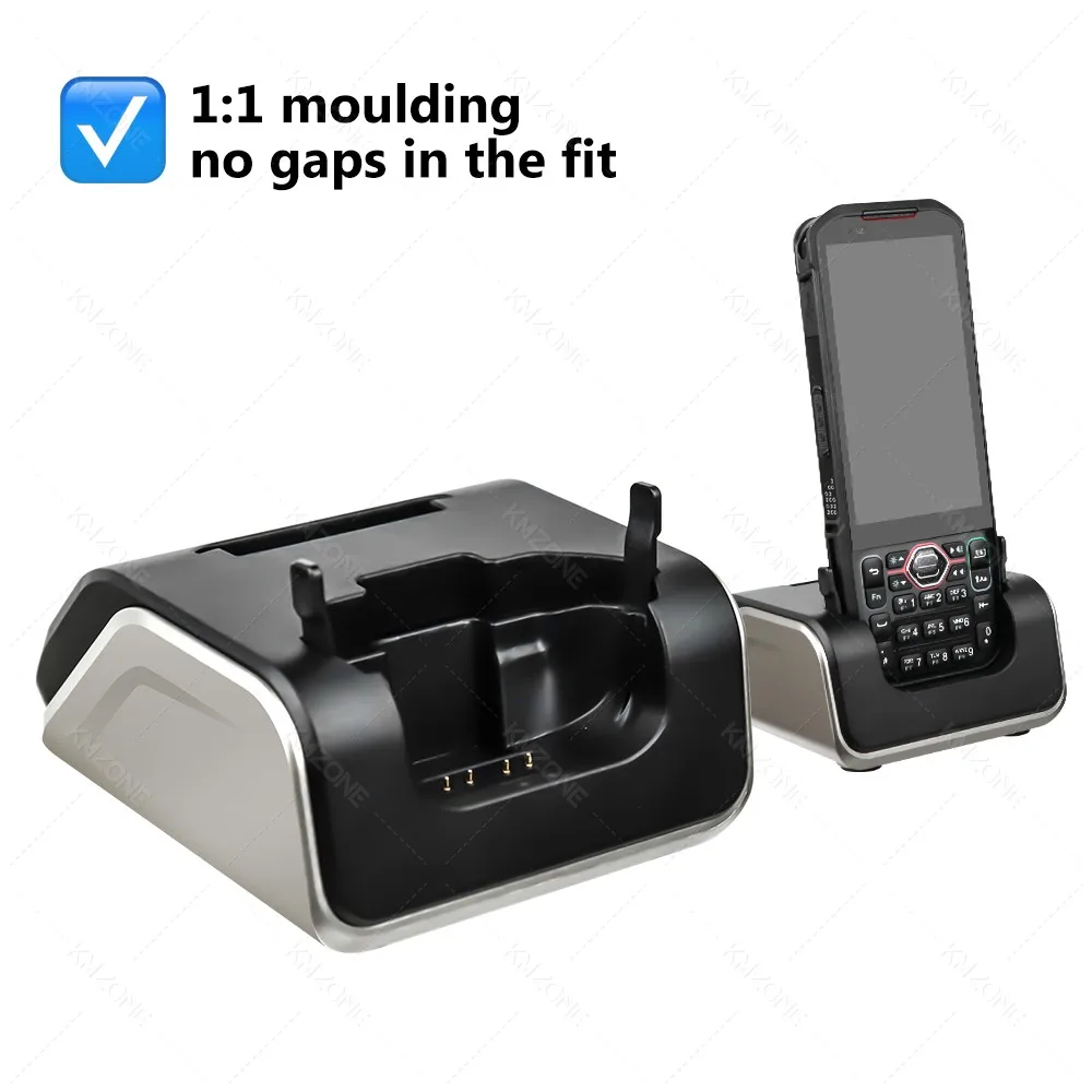 4G Android 13 PDA Data Collector 1D 2D Barcode Scanner with Dock Station NFC 6+64GB Rugged Handheld Terminal Device