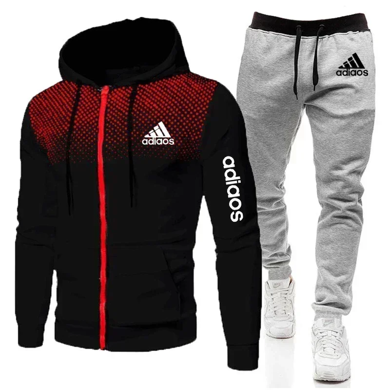 New Style Fashion Men Hoodie Fitness Gym Clothing Men Running Set Sportswear Jogger Men'smany Sorts Of Suit Sports - Image 5
