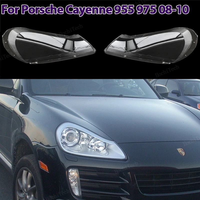 

Headlight Cover Transparent Mask Lens Lampshade Headlamp Shell Polycarbonate For Porsche Cayenne S GTS E1 9PA 955 957 08-10