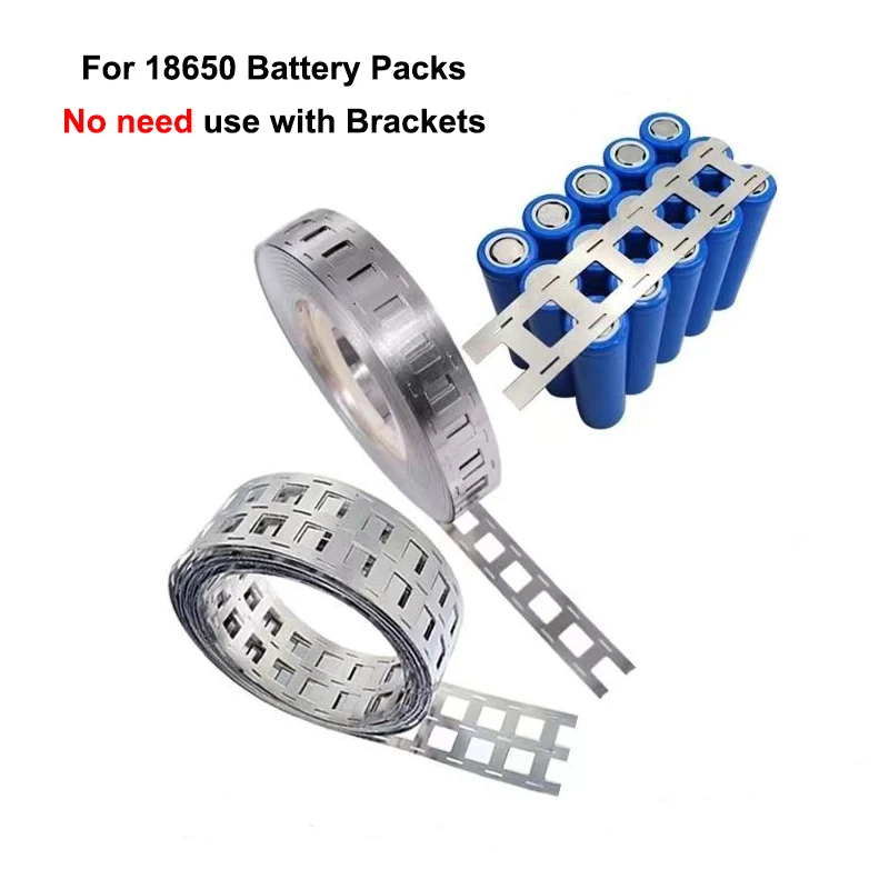 1미터 0.15x27x20.2mm 니켈 스트립 18650 배터리 팩 2P/3P/4P/5P/6P 리튬 배터리 니켈 스트립(브래킷 없음)