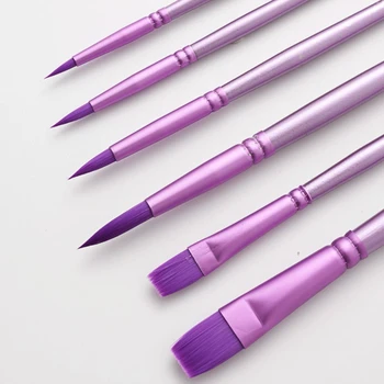 4/6-Piece Watercolor Brush Set 1
