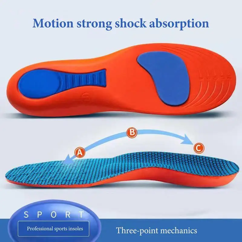 Shoe Insoles Orthopedic Insoles Orthopedic Comfort Insoles Comfort Orthopedic Casual Shoes Support Insoles Heel Cushioning Shoe Inner Soles for Hiking Work