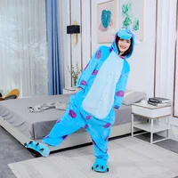 Women Men Onesies Kigurumi Sulley Cartoon Onesie Anime Pajamas Winter Outfit Festival Party Suit Gift For Halloween Christmas - Image 5