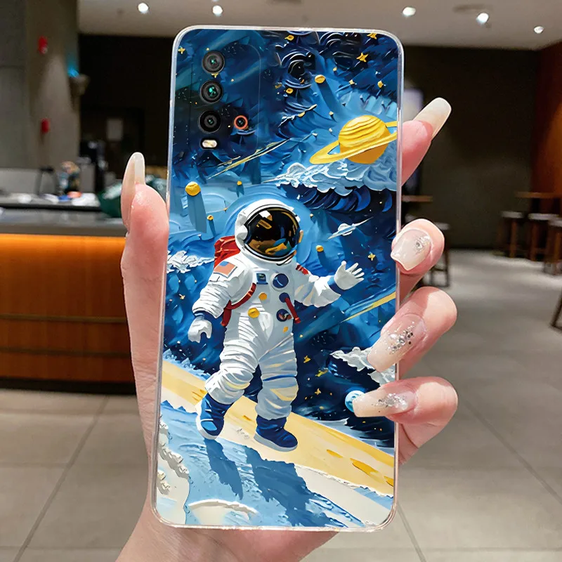 Luxury Aesthetic Transparent Cat Design Soft TPU Silicone Phone Case