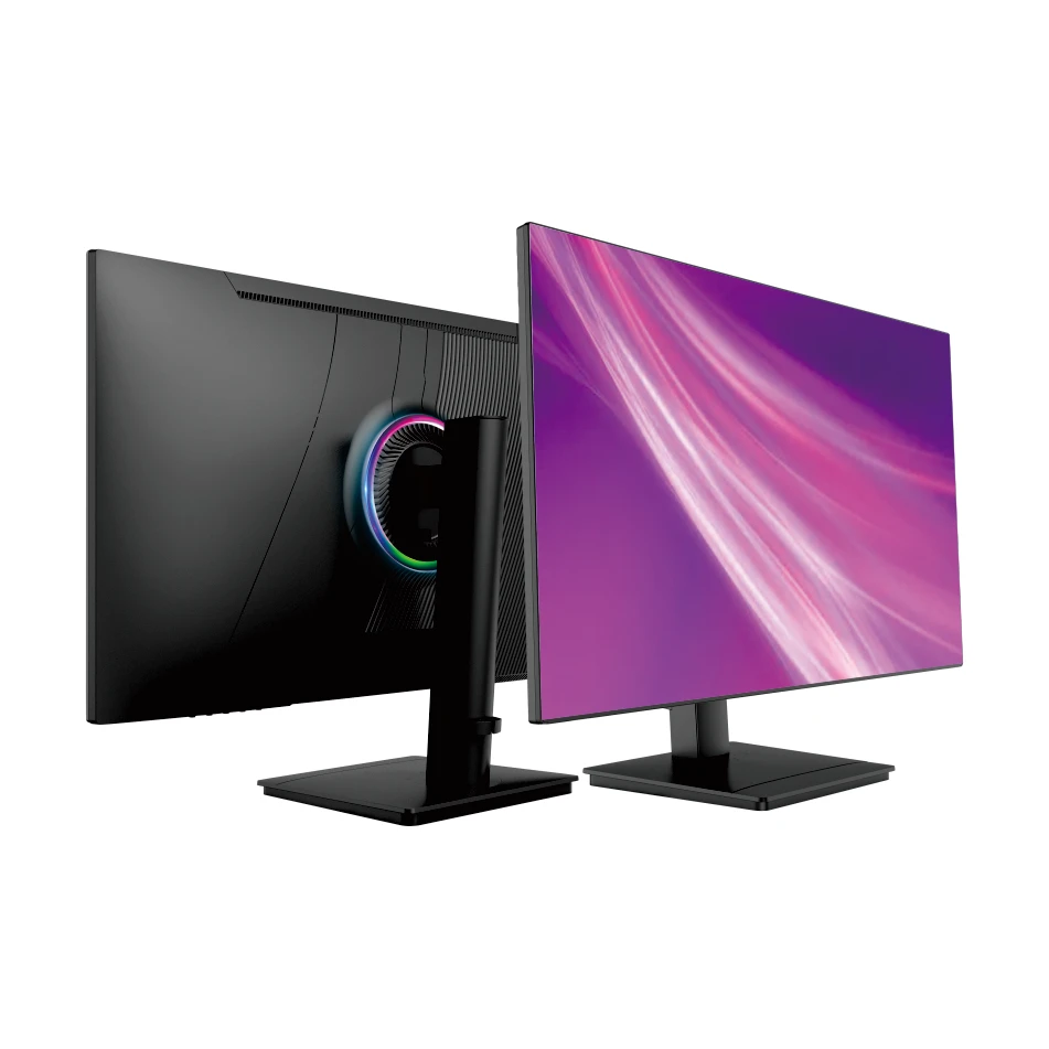24인치 WQHD 2560*1080 165Hz IPS 패널 5ms 응답 속도 LED 테두리 없는 터치 스크린 게이머용 데스크탑 모니터 블랙