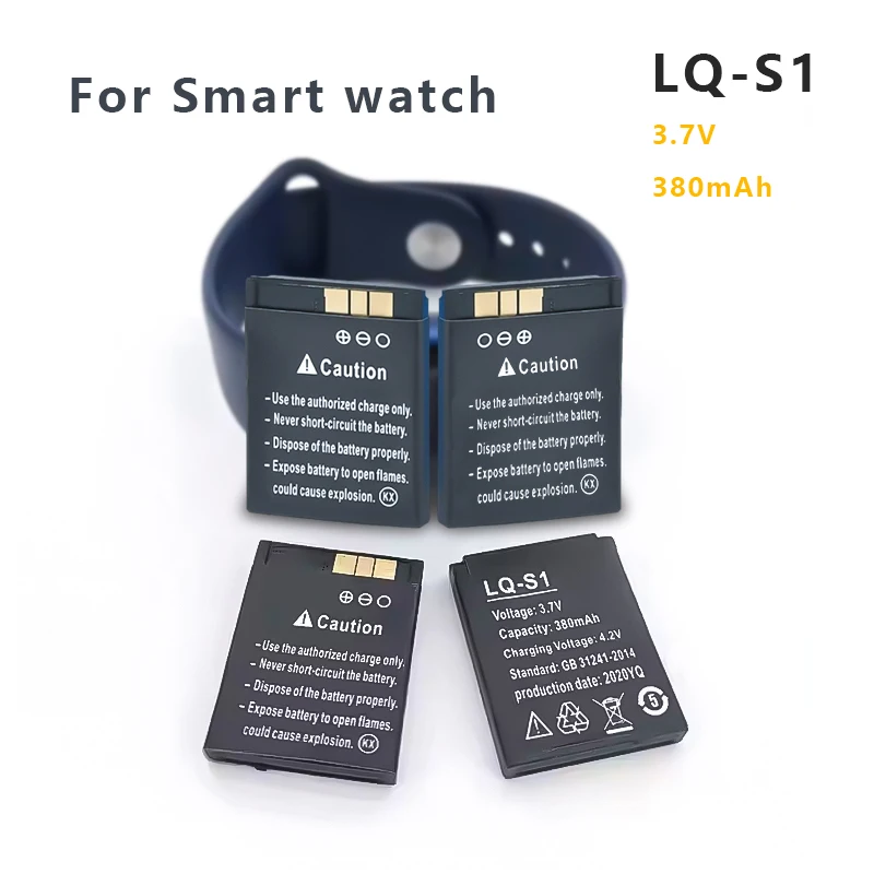 Battery Life A1 Smartwatch Battery LQ-S1 380mAh Smart Watch