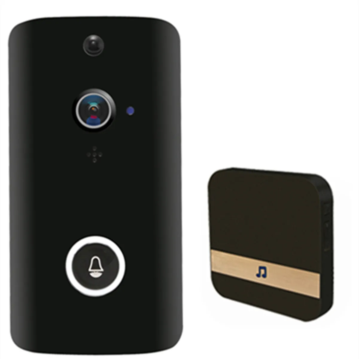 

2MP 1080P Low Comsunption WIFI IP Doorbell Visual DoorViewer Wireless Video Door Phone Peephole Viewer With Indoor Chime