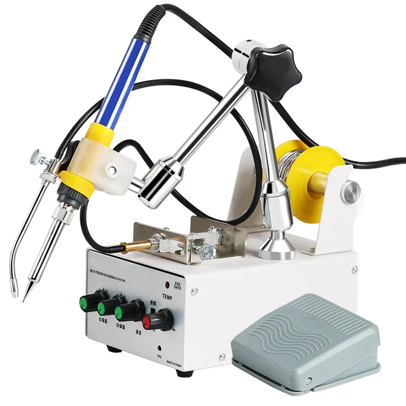 

Multifunctional fully automatic foot-operated soldering electromechanical soldering iron universal 3100 spot welding machine