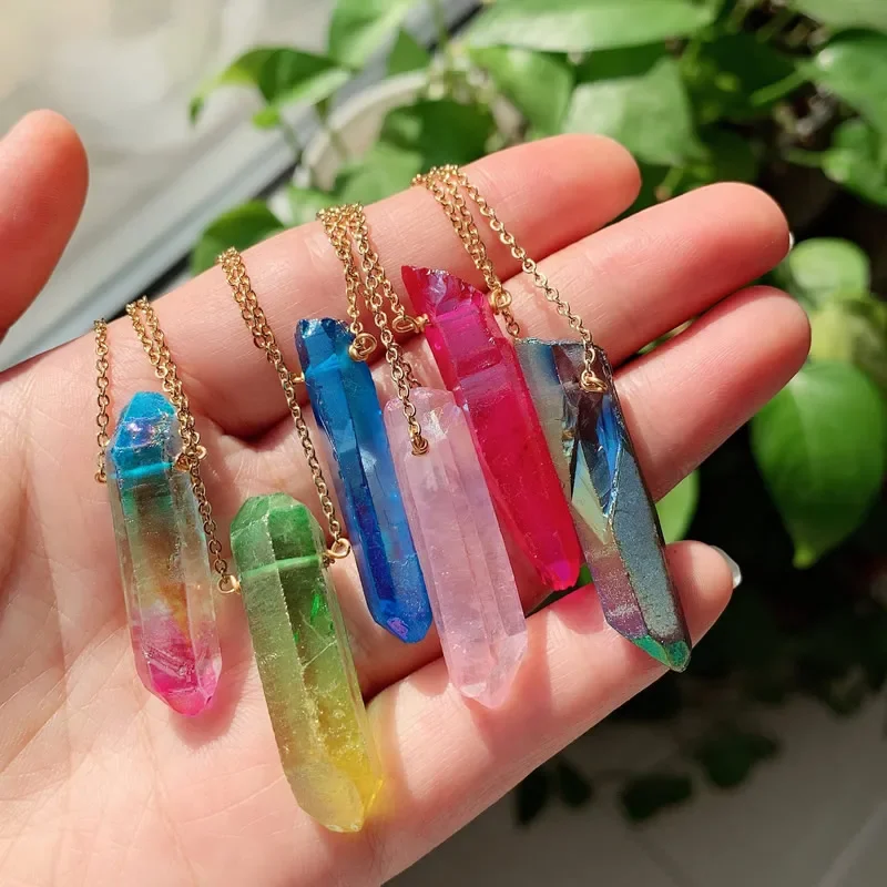 Zozu Mood Changing Stone Necklace – Natural Chakra Crystal Healing Pendant Unisex Jewelry - View #6