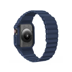 Premium Nylon Alpine Watch Band Strap - Universal Fit (Multiple Sizes) - S1 - S9 38 40 41mm (Blue)