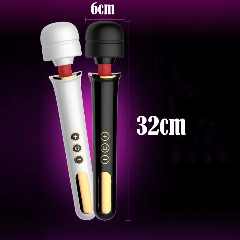Female Masturbator 10 Speeds Powerful Dildo Vibrator Av Massager Wand G Spot Clitoris Stimulator Nipple Teasing Adult Sex Toys 1