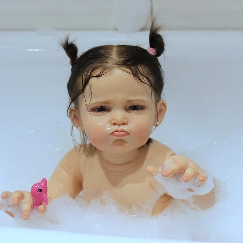 

24-26 Inch Grace Handmade Painting Bebe Reborn Doll Kits Soft touch Vinyl DIY Newborn Baby Girl