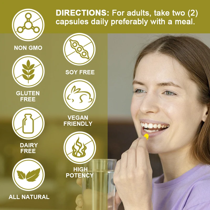 Organic Sacha Inchi Oil 1000mg Rich Source Omega 3-6-9 Essential Fatty Acids Odorless Source Ala elongates DHA EPA