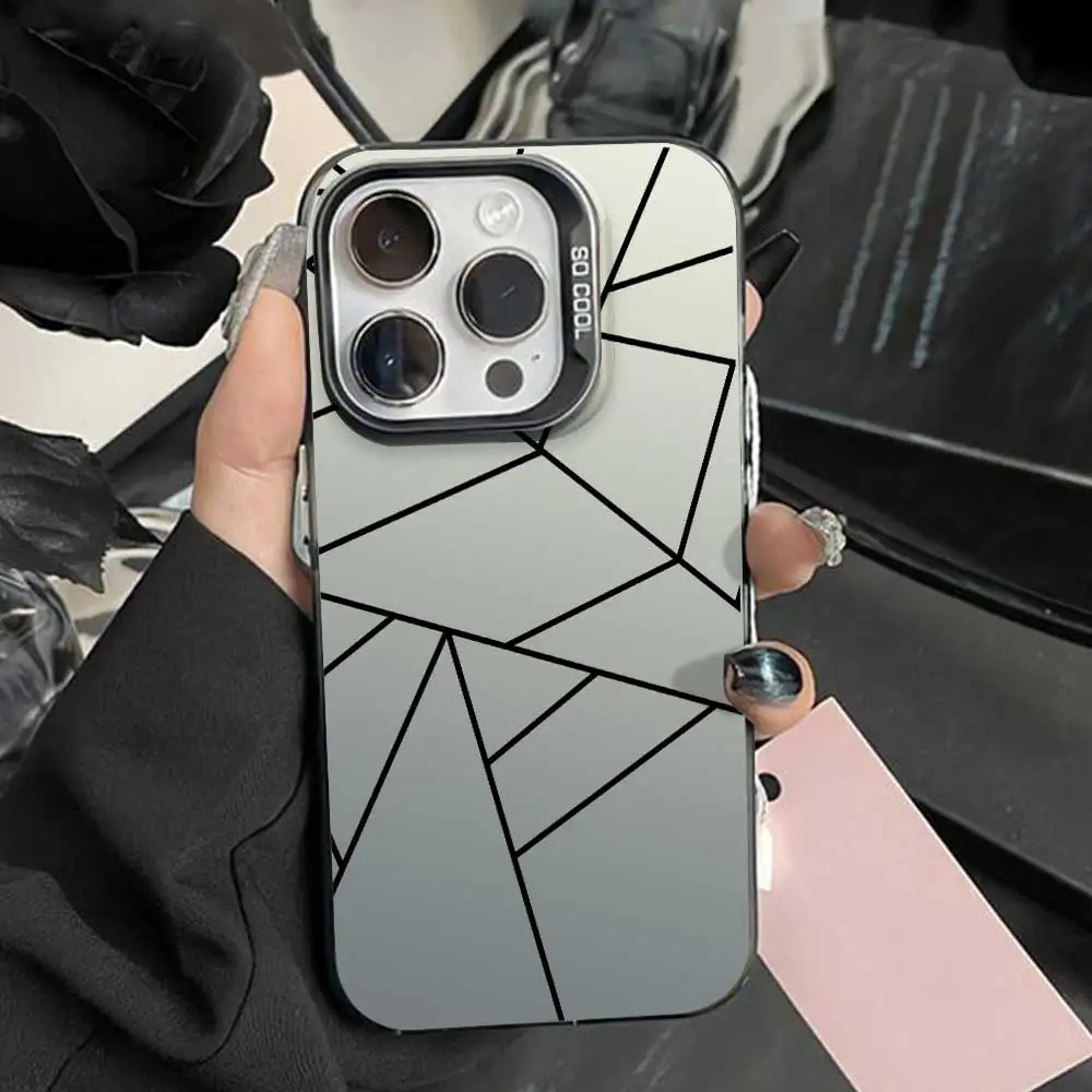 Silver IMD Protective Phone Case - Stylish and Durable Cover