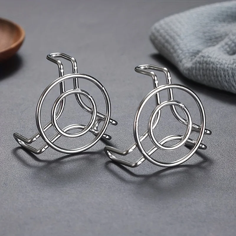 2-Inch Stainless Steel Steaming Rack - for Boiling, Simmering, or Heating Small Portions - Camping, Office, Home Kitchen Used