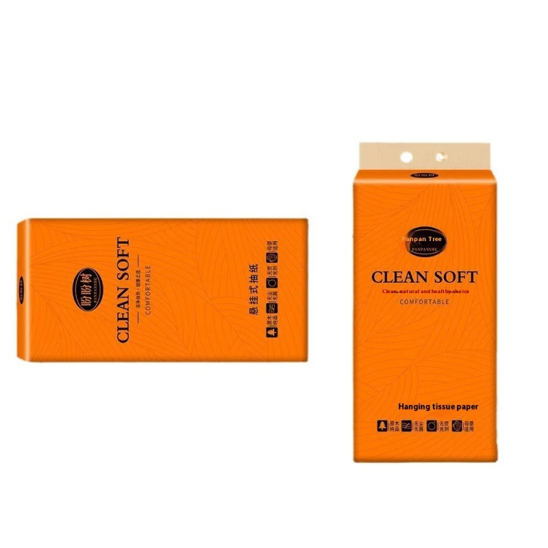 Household affordable package pumping paper, wall hanging paper towels, stockpiling toilet paper, bottom pumping hanging e