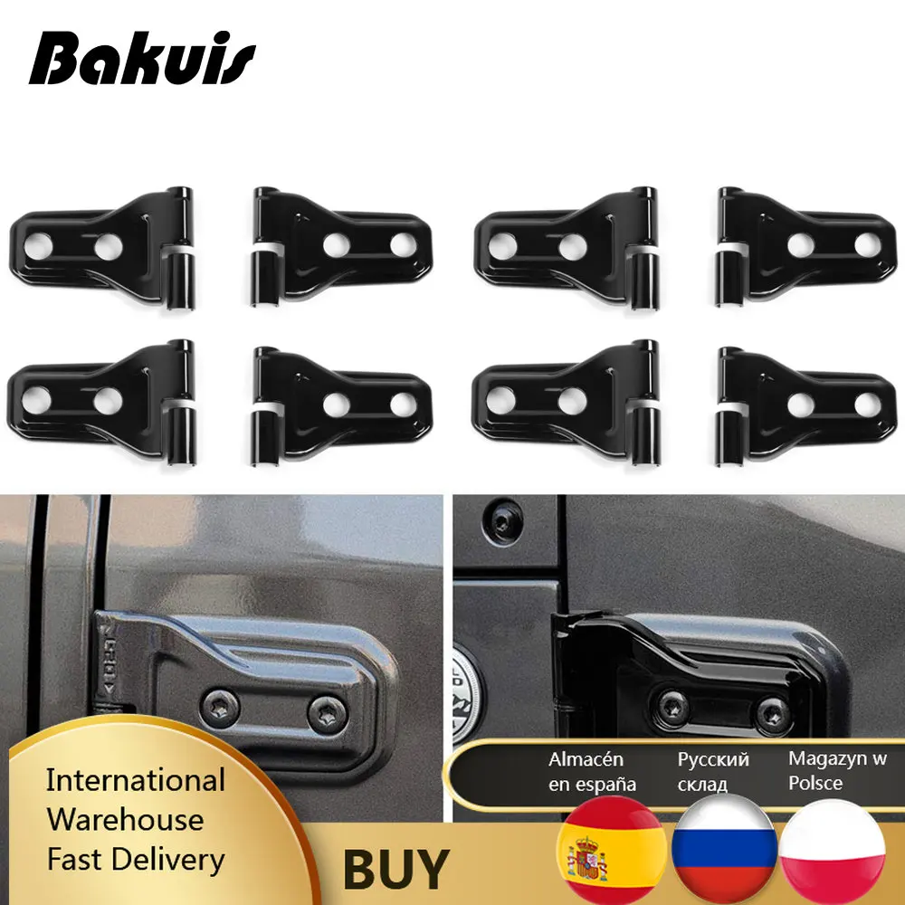 4pcs 8pcs Car Door Hinge Cover Protector Trim Exterior Decoration