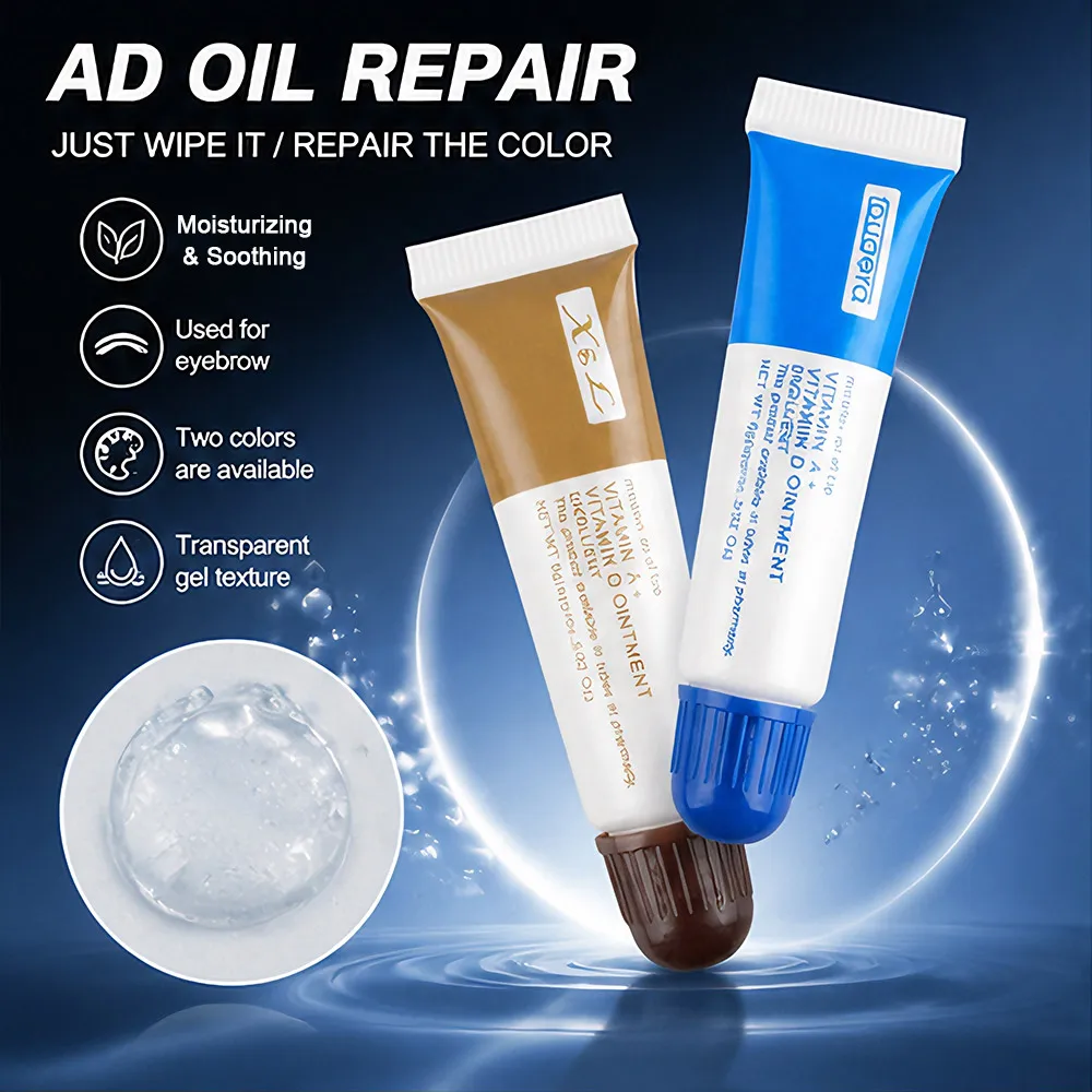 100/50/5 Pezzi Gel per Cura Post-Tatuaggio con Vitamina A e D, Crema Trattamento Anti-Cicatrice, Riparazione e Cura della Pelle, Accessori per Tatuaggi - immagine 2
