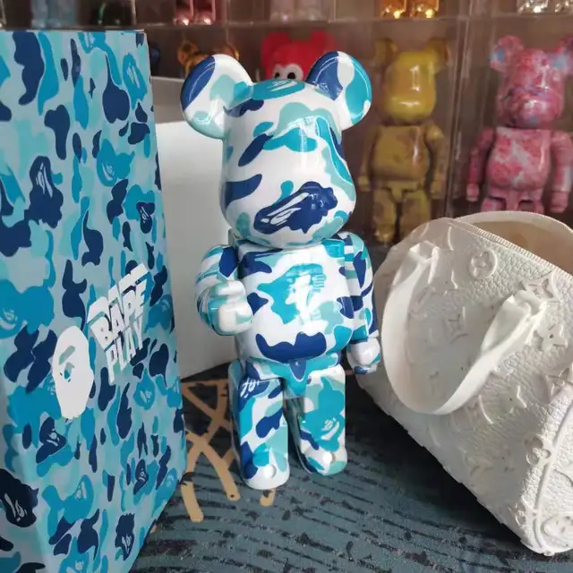 Bearbrick Bape ABC Camo Shark model - TurboSquid 1726316